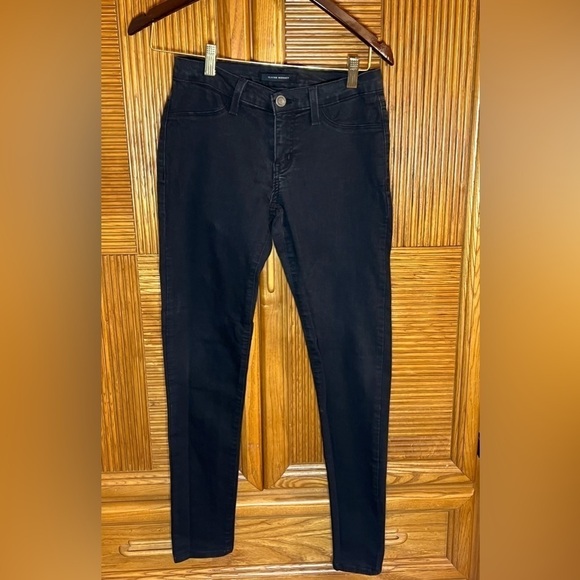 Flying Monkey Jeans Denim Women’s 27 Black 2 pocket Pants - Picture 1 of 6